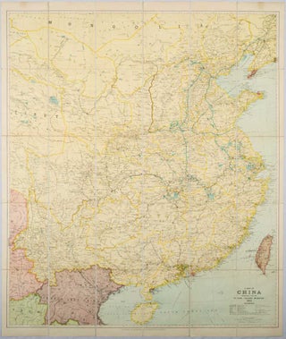 Stock ID #173636 A Map of China Prepared for the China Inland Mission 1923. SEPARATELY ISSUED...
