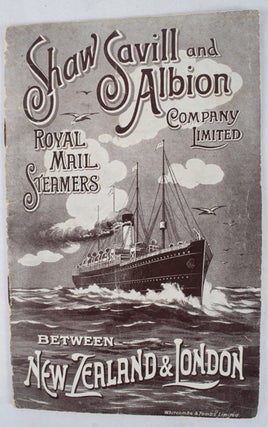 Stock ID #173658 Shaw Saville and Albion Company Limited: Royal Mail Steamers between New Zealand...