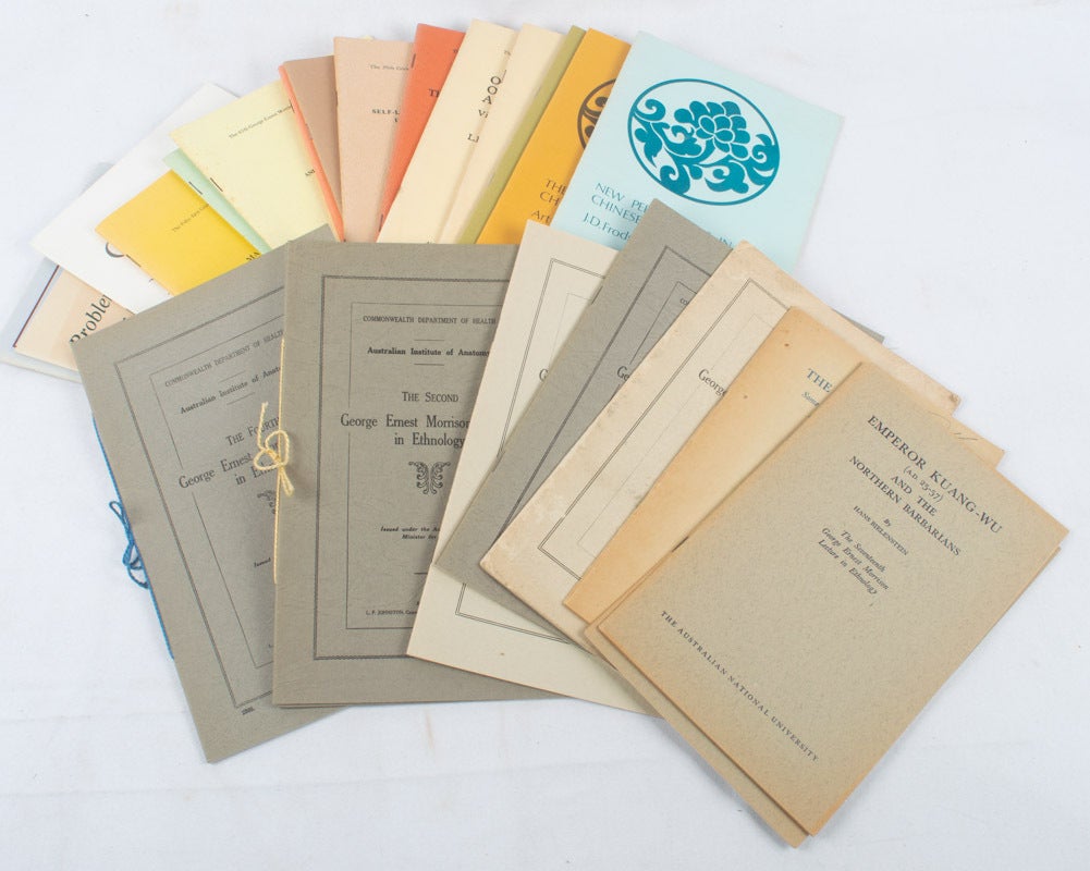 George Morrison Books George Ernest Morrison Lecture Collection | GEORGE ERNEST MORRISON