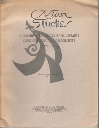 Stock ID #174411 A Diary of William Cleveland, Captain's Clerk on Board the Massachusetts....