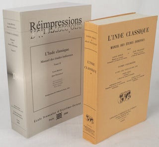 Stock ID #174433 L'Inde Classique. Manuel des Études Indiennes. [Classical India....