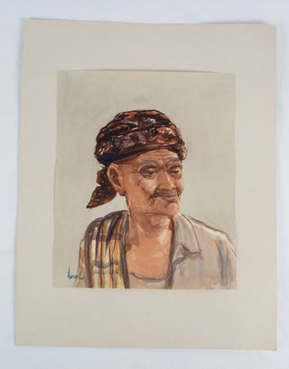 Portraits of a Javanese Man and Woman.