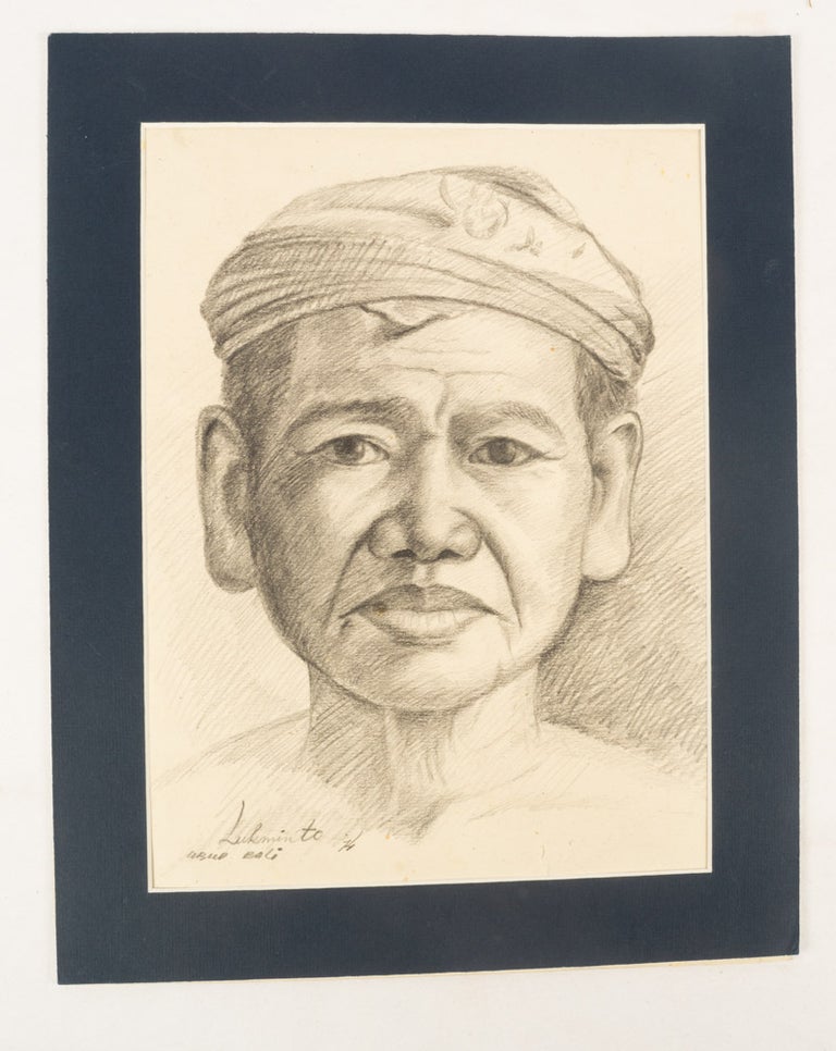 Stock ID #174520 Portrait of a Balinese man in udeng headdress. LUKMINTO.