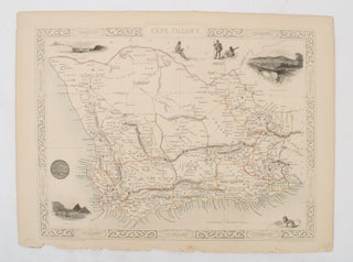 Stock ID #174666 Cape Colony. J. RAPKIN, H., H. AND BOND, WARREN, MAPMAKER, ARTIST, ENGRAVER,...