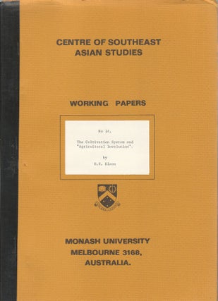 Stock ID #174776 The Cultivation System and "Agricultural Involution". R. E. ELSON