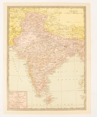 Stock ID #174836 India. BRITISH INDIA AND CEYLON - MAP