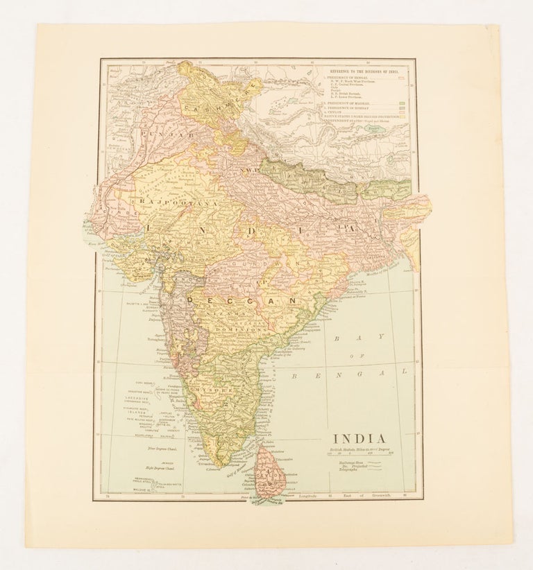 Stock ID #174838 India. INDIA - MAP.
