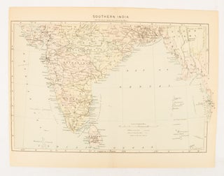 Stock ID #174841 Southern India. INDIA - MAP
