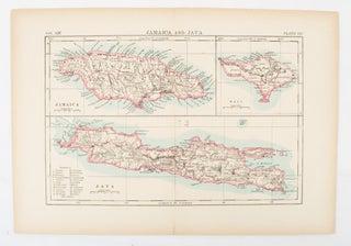 Stock ID #174875 Jamaica and Java [and Bali]. JAMAICA AND JAVA AND BALI - MAP