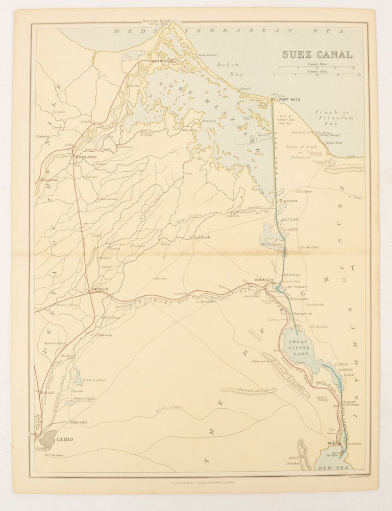 Suez Canal | EGYPT - MAP