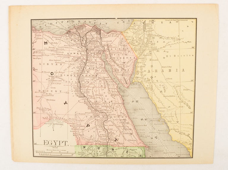 Stock ID #174938 Egypt. EGYPT - MAP.