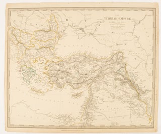 Stock ID #174957 The Turkish Empire in Europe and Asia with the Kingdom of Greece. J. SOCIETY FOR...