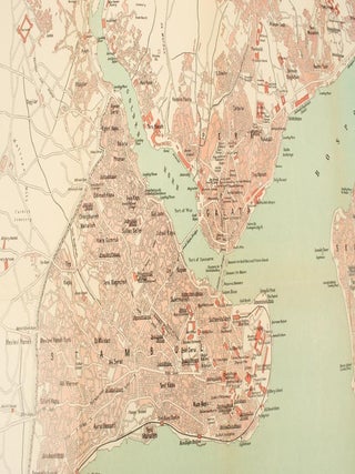 Plan of Constantinople and Environs.