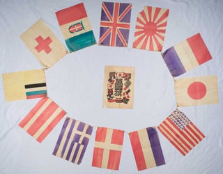 Stock ID #175020 萬国旗. [Bankokuki]. [Flags of the World]. 1930S FLAG BUNTING