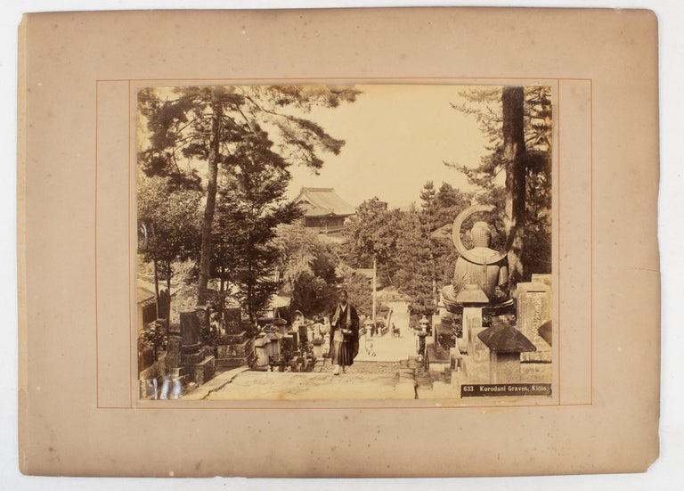 Stock ID #175343 Kurodani Graves, Kioto. [caption title.]. REIJI ESAKI, STUDIO OF.