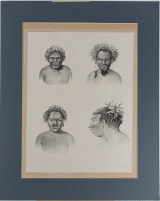 Stock ID #175862 Naturels d'Isabelle (Iles Salomon). ERNESTE AUGUSTE GOUPIL, ADOLPHE...