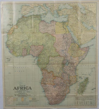 Stock ID #175918 Map of Africa and adjoining portions of Europe and Asia