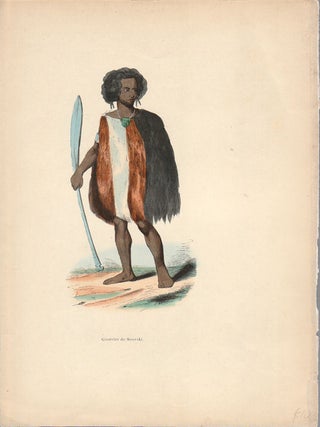 Stock ID #175966 Guerrier de Souraki. AUGUSTE WAHLEN