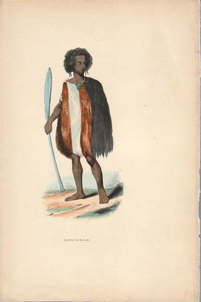 Stock ID #175966 Guerrier de Souraki. AUGUSTE WAHLEN