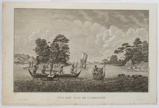 Stock ID #175987 Vue des Îles de L'Amirauté. JACQUES-JULIEN LABILLARDIERE, JEAN PIRON, C....