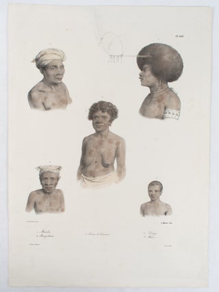 Stock ID #175988 Mambeo, Mangobarac, Femme de Kouaoui, Dorey, Mani. LOUIS AUGUSTE DE SAINSON, A....