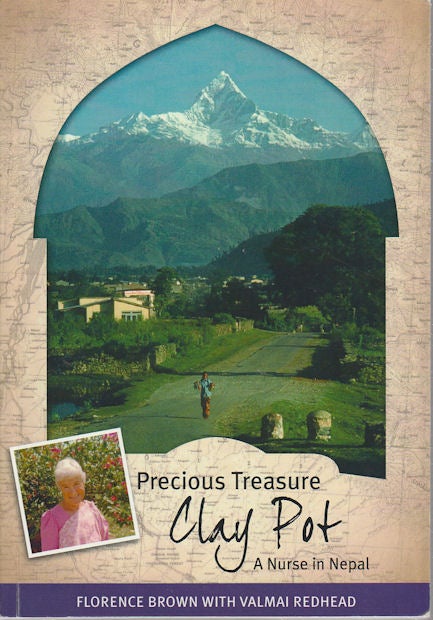 Stock ID #176043 Precious Treasure, Clay Pot. A Nurse in Nepal. FLORENCE WITH VALMAI REDHEAD BROWN.