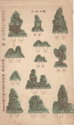乃木大将の少年時代の家. [Nogi Taishō no shōnen jidai no ie]. [Paper Craft of General Nogi's Boyhood House].
