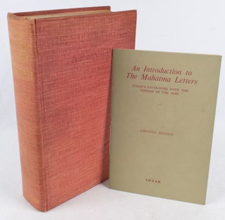 Stock ID #176445 The Mahatma Letters To A.P. Sinnett from The Mahatmas M. and K.H. WITH An...