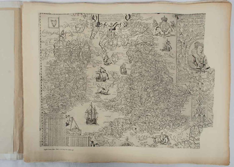 Stock ID #176499 English County Maps in the Collection of the Royal Geographical Society. Reproductions of Early Engraved Maps II. ENGLISH COUNTY MAPS.