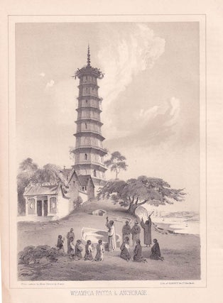 Stock ID #176564 Whampoa Pagoda & Anchorage. [Caption title]. COMMODORE MATTHEW PERRY, ELIPHALET...