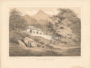 Stock ID #176615 Chinese Temple Hong Kong. [Caption title]. COMMODORE MATTHEW PERRY, ELIPHALET...