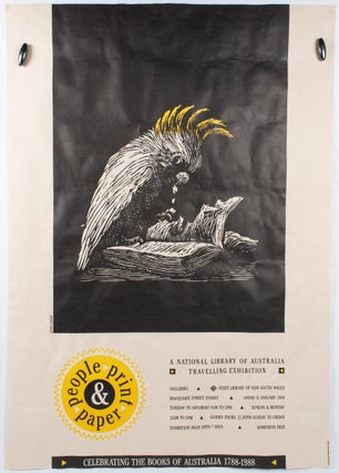 Stock ID #176617 People Print & Paper Exhibition Poster: A National Library of Australia...