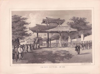 Stock ID #176642 Com. Perry's visit to Shui, Lew Chew. [Caption title]. COMMODORE MATTHEW PERRY,...