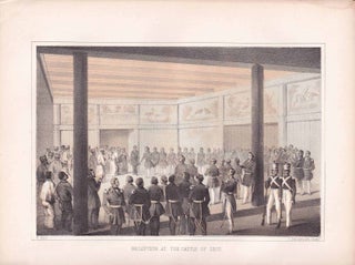 Stock ID #176643 Reception at the Castle of Shui. [Caption title]. COMMODORE MATTHEW PERRY,...