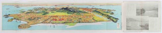 Stock ID #176735 星ヶ浦. [Hoshigaura]. [Yoshida Hatsusaburo's Bird-eye View Map of...