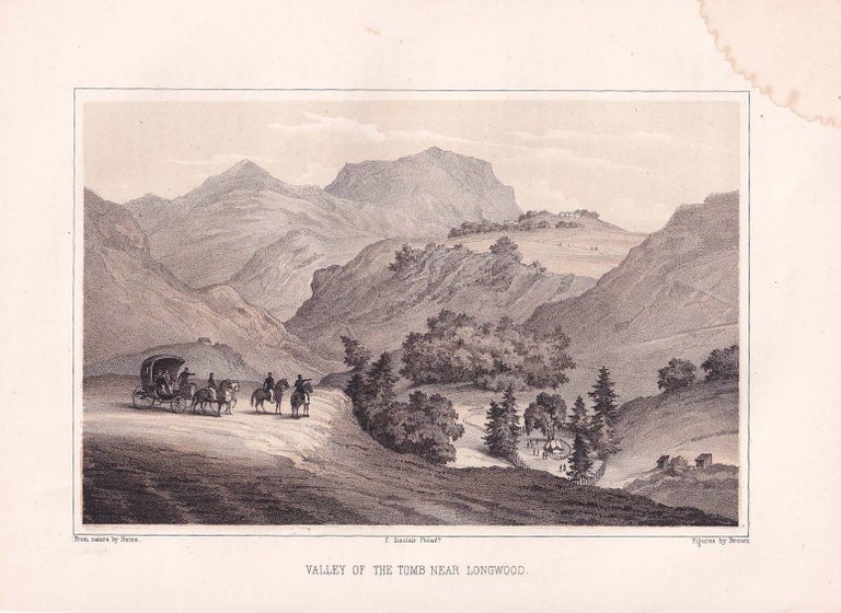 Stock ID #176787 Valley of the Tomb near Longwood. [Caption Title]. WILLIAM HEINE, ELIPHALET BROWN, T. SINCLAIR, LITHOGRAPHERS.