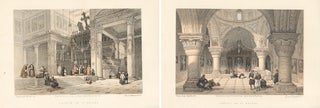 Stock ID #177135 Chapel of St. Helena [and] Church of St. Helena. DAVID ROBERTS, DAY VINCENT...