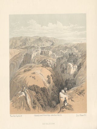 Stock ID #177138 Bethlehem. DAVID ROBERTS, DAY VINCENT BROOKS, SON, LITHOGRAPHERS