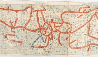 改正鉄道地図. [Kaisei tetsudō chizu]. [Revised Railway Map of Japan].