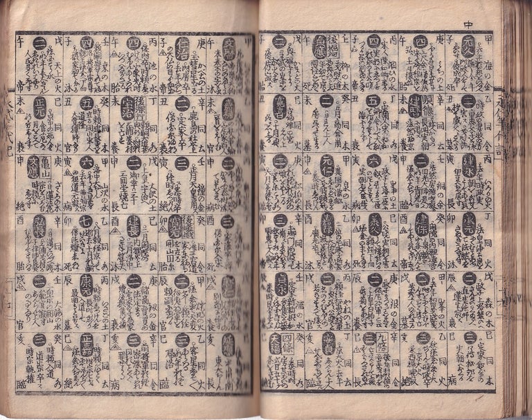 Stock ID #177391 永代年代記大成. [Eitai nendaiki taisei]. [Encylopedia of History and World Matters]. HOSOKAWA NAMISUKE, 細河並輔.