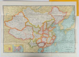 Stock ID #177490 Cram's Map of China. CHINA - HONG KONG, PEIPING INSETS