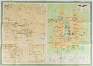 Carte Touristique de Pekin. (Tourist Map of Peking).