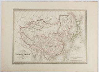 Stock ID #177519 Carte Générale de l'Empire Chinois et du Japon. CONRAD MALTE-BRUN, ENGRAVERS...
