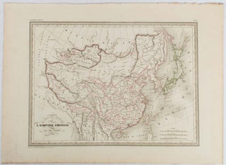 Stock ID #177519 Carte Générale de l'Empire Chinois et du Japon. CONRAD MALTE-BRUN,...