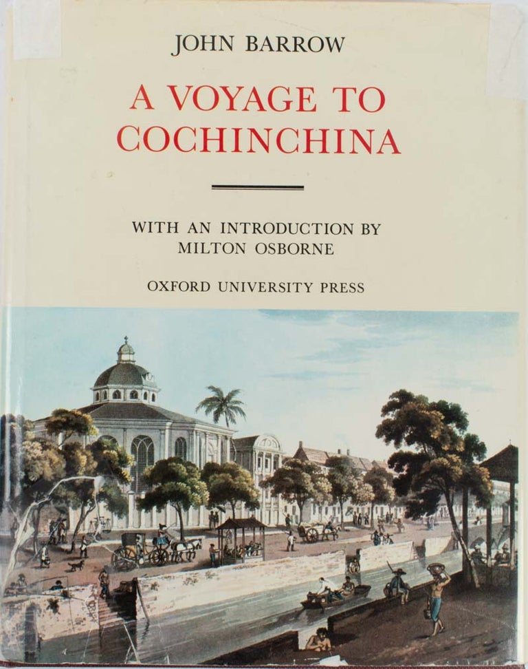 Stock ID #177562 A Voyage to Cochinchina. JOHN BARROW.