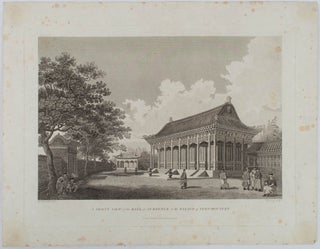 Stock ID #177641 A Front View of the Hall of Audience at the Palace of Yuen-Min-Yuen. [caption...