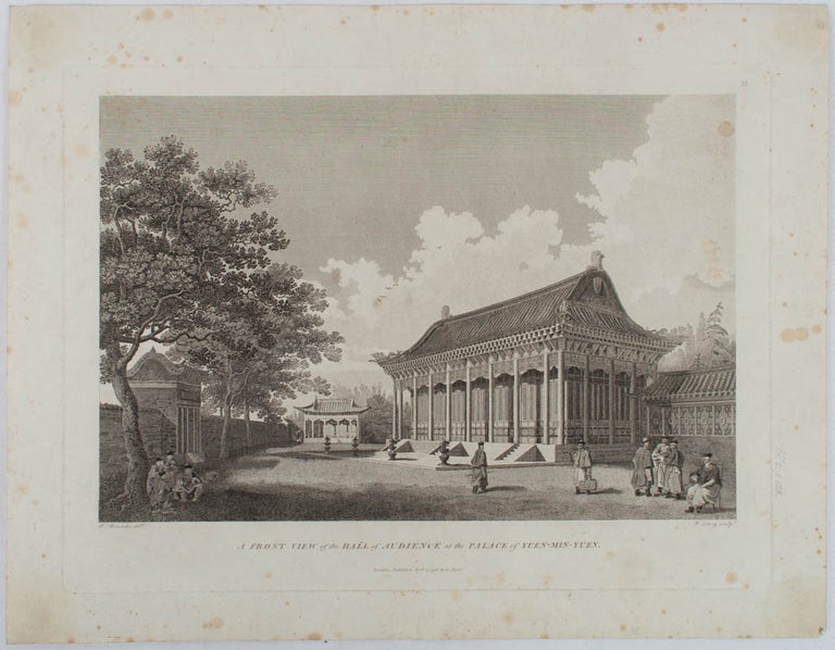 Stock ID #177641 A Front View of the Hall of Audience at the Palace of Yuen-Min-Yuen. [caption title]. EMBASSY TO CHINA - SUMMER PALACE, WILLIAM ALEXANDER, W. LOWRY, ENGRAVER.