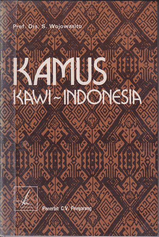Stock ID #177683 Kamus. Kawi-Indonesia. S. WOJOWASITO.