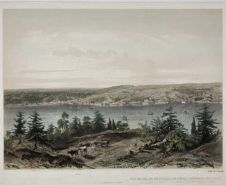 Stock ID #177879 Panorama Du Bosphore... [Panoramic Views of the Bosphorus: from the Sea of...