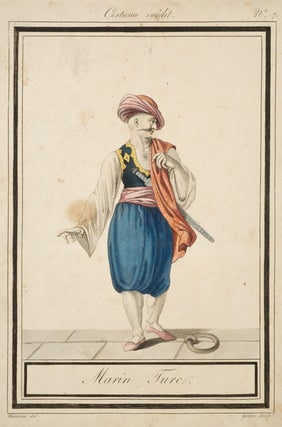 Stock ID #177884 Marin Turc. MANZONI, GEORGES-JACQUES GATINE, ENGRAVER